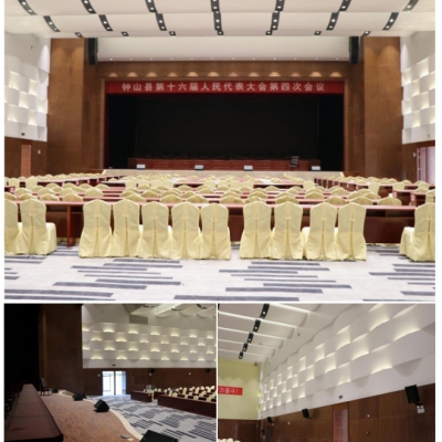 廣西鐘山縣四館兩中心建設項目傳媒中心多媒體室、大中小會議室安裝