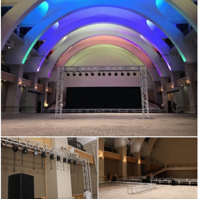 廣州流花展貿中心5號館燈光音響安裝調試工程