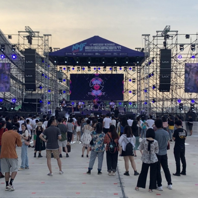 銳舞助力南沙灣區游輪音樂節